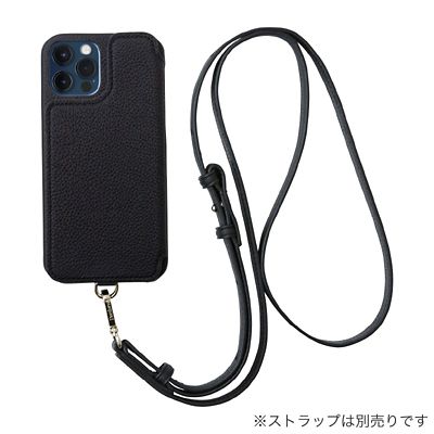 ＰＯＣＨＥ　ＦＬＡＴ（ｉＰｈｏｎｅ１２Ｐｒｏ／ｉＰｈｏｎｅ１２対応）ブラック