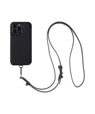 ＰＯＣＨＥ　ＦＬＡＴ（ｉＰｈｏｎｅ１４Ｐｒｏ対応）ブラック