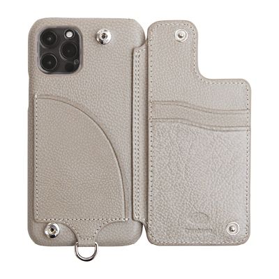 ＰＯＣＨＥ（ｉＰｈｏｎｅ１２Ｐｒｏ／ｉＰｈｏｎｅ１２対応）チャコール