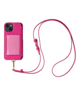 iPhone14　DEMIUデミュウアイフォンケース　ポシェ新品マゼンダピンク Amazon.co.jp: DEMIU デミュウ POCHE FLAT iPhone13 チャコール