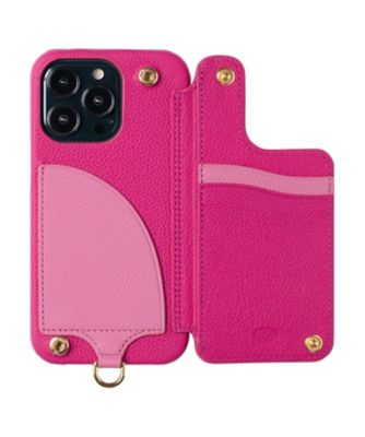 ＰＯＣＨＥ（ｉＰｈｏｎｅ１３Ｐｒｏ対応）マゼンタピンク×ピンク
