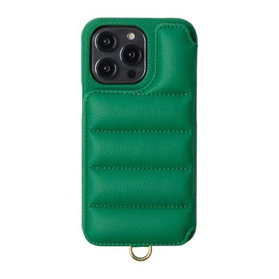 ＜DEMIU (Women)＞ＢＡＬＬＯＮ（ｉＰｈｏｎｅ１４Ｐｒｏ対応）グリーン