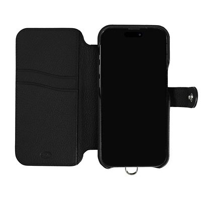 ＰＯＣＨＥ　ＦＬＡＴ（ｉＰｈｏｎｅ１４Ｐｒｏ対応）ブラック