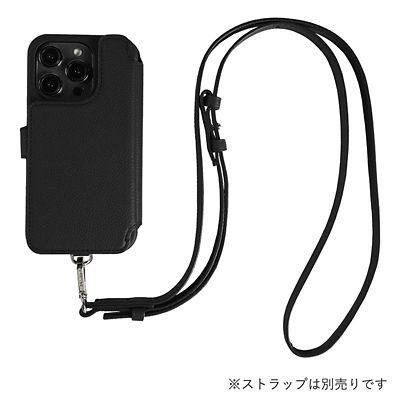 ＰＯＣＨＥ　ＦＬＡＴ（ｉＰｈｏｎｅ１４Ｐｒｏ対応）ブラック