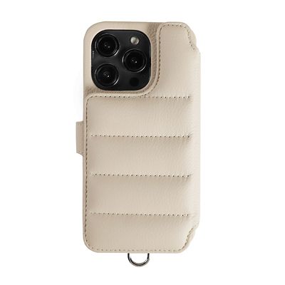 ＜DEMIU (Women)＞ＢＡＬＬＯＮ　Ｄｅｕ（ｉＰｈｏｎｅ１４Ｐｒｏ対応）ベージュ