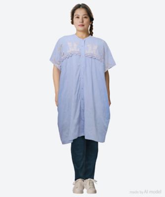 marble SUD (Women/大きいサイズ)/マーブルシュッド レースペンギン　チュニックＯＰ　０５ＦＳ０６９０３７