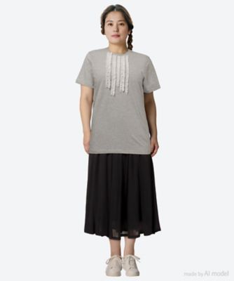 サッシュフリルTシャツ JEANASIS（ジーナシス）の「サッシュフリルシャツSS/120205