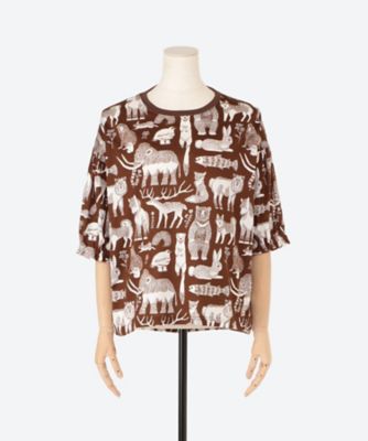 marble SUD (Women/大きいサイズ)/マーブルシュッド Ｎａｇａｎｏ　Ｎａｔｕｒｅ　パフＳＬ　ＴＥＥ