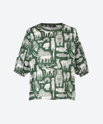 marble SUD (Women/大きいサイズ)/マーブルシュッド Ｎａｇａｎｏ　Ｎａｔｕｒｅ　パフＳＬ　ＴＥＥ