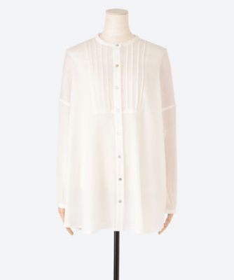 【SALE】【送料無料】marble SUD (Women/大きいサイズ)/マーブルシュッド 楊柳 Tunic 01 WHT トップス【三越伊勢丹/公式】