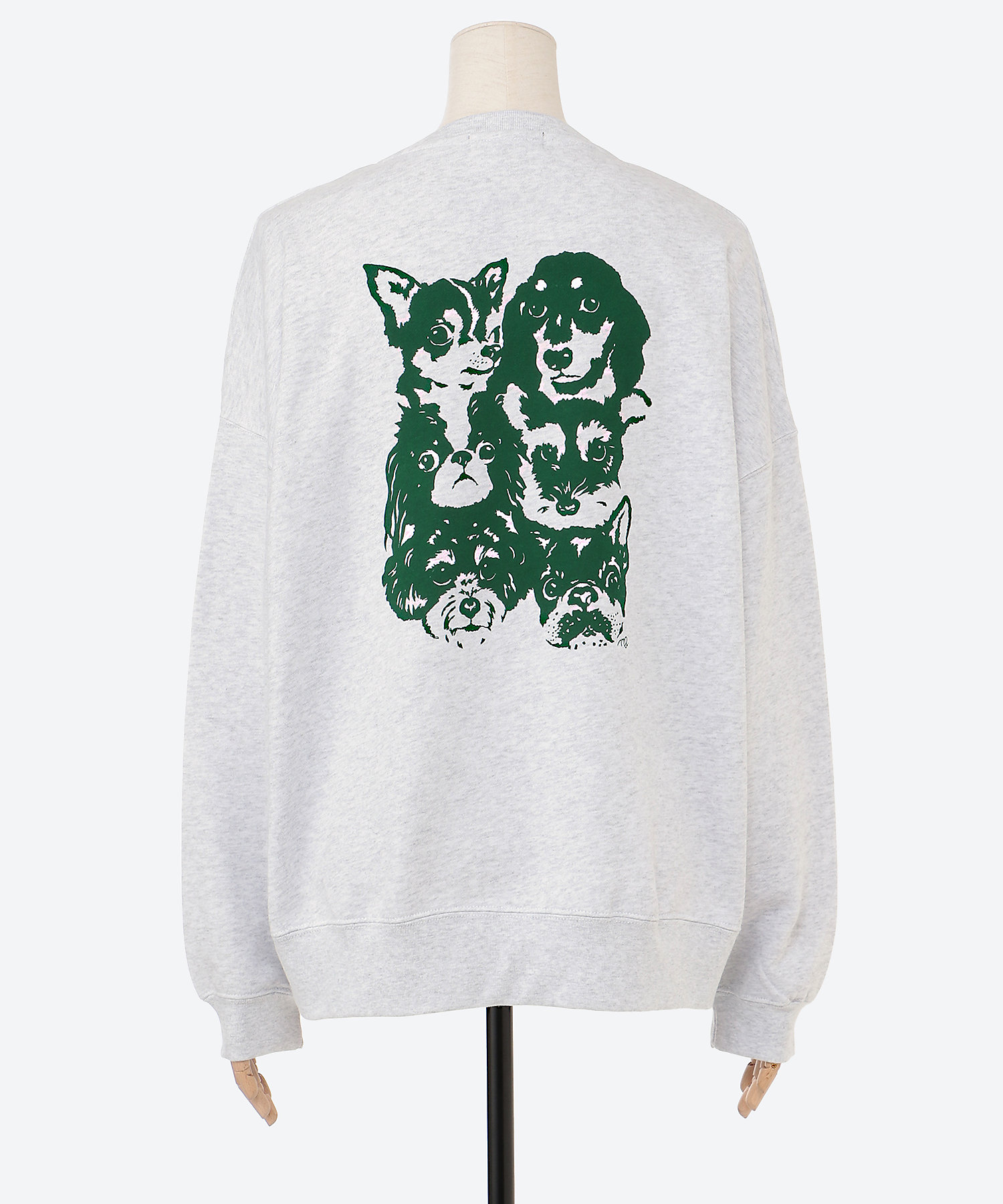mono dog LONG SWEAT 01EF003161 mono dog LONG SWEAT 01EF003161