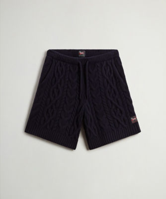 ＜WOOLRICH＞ケーブル　ニット　ショーツ　／　ＣＡＢＬＥ　ＫＮＩＴ　ＳＨＯＲＴ　ＷＯＳＨＴ４５０　ＷＯＳＨＴ４５０