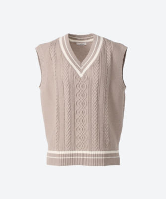 リリヤーンケーブル チルデンニットベスト 三越伊勢丹オンラインストア 公式