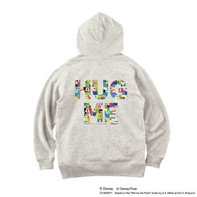 ★【三越伊勢丹限定品】ジップパーカー　ＨＵＧ　ＭＥ　Ｚｉｐ　Ｈｏｏｄｉｅ