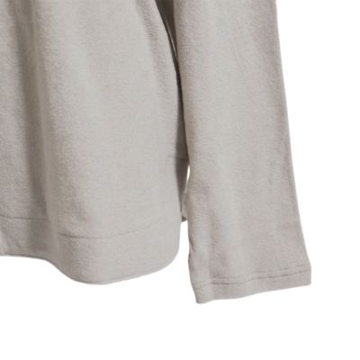綿カシミヤパイル長袖Ｔ