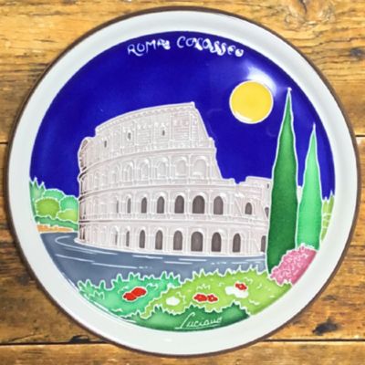 ★クレアツィオーニ　ルチアーノ　陶板画　コロッセオ