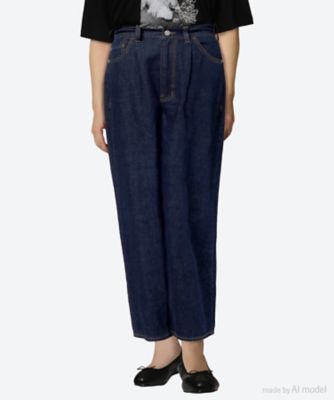 ＜marble SUD (Women/大きいサイズ)＞デニム　ＷＩＤＥ　ＰＴ　０７ＦＳ００６１４６＊