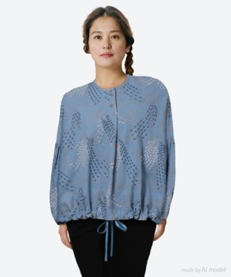 ＜marble SUD (Women/大きいサイズ)＞ＥＭＢ　ｓｗａｌｌｏｗ　ストリングシャツ　０５ＦＦ０７４０１０