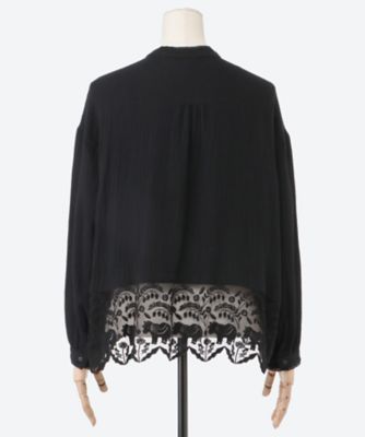 レースポニー シャツ 05FF069053 | marble SUD (Women
