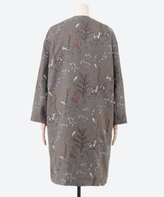 starry forest Vネックコート 06FF074005