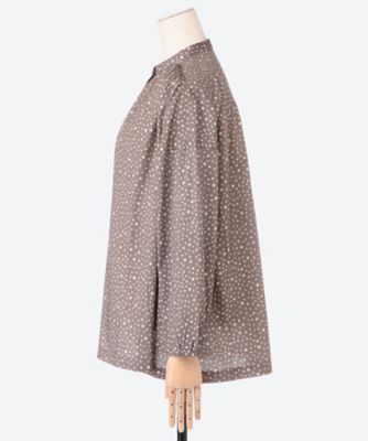 ネ*。様 marble SUD Diving ギャザー チュニック 黒 クラゲ uni dot ギャザーチュニック 02GS043090 | marble SUD