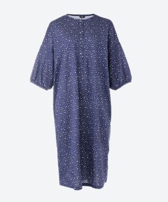 ＜marble SUD (Women/大きいサイズ)＞ｕｎｉ　ｄｏｔ　バックギャザーワンピース　０３ＧＳ０４３０９１