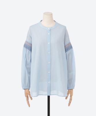 スモッキング ブラウス 05GS073120 | marble SUD (Women