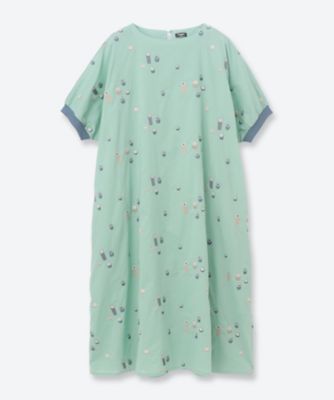 ＜marble SUD (Women/大きいサイズ)＞ＥＭＢ　ｂｏｎｂｏｎ　ソデリブワンピース　０３ＧＳ０７１０３１