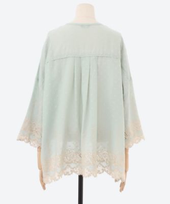 ラッコレース ハオリブラウス 05GS069023 | marble SUD