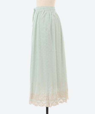 ラッコレース ギャザースカート 07GS069026 | marble SUD