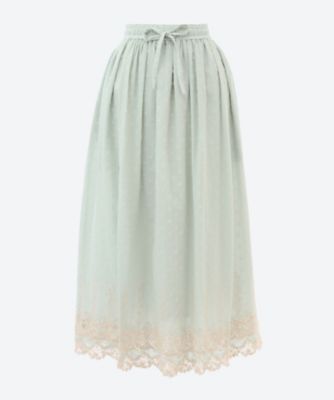 ラッコレース ギャザースカート 07GS069026 | marble SUD