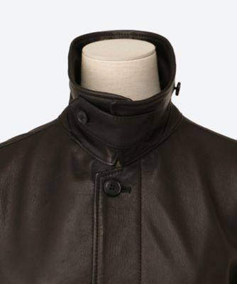 SHEEP LEATHER COVERALL JK