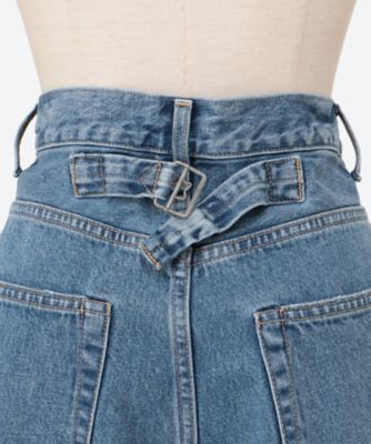 13．5oz DENIM HIGH WAIST WIDE 16852