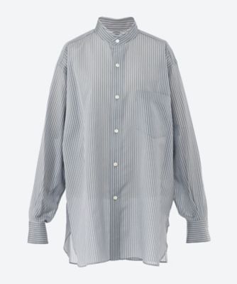 YLEVE (Women)/イレーヴ ACETATE CUPRA STRIPE SH 1685250031 ブラック011 トップス【三越伊勢丹/公式】