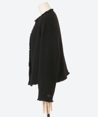 TWEED COLLARLESS JK 1685220046 | YLEVE