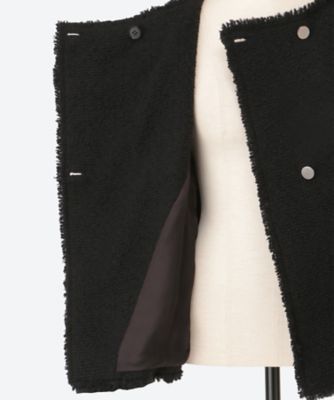 TWEED COLLARLESS JK 1685220046 | YLEVE