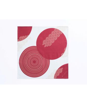 wa／en（和縁）バスタオル紅緋×風呂敷 祝 | 育てるタオル/ソダテル