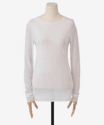 YLEVE イレーヴ　カットソー Y / ORGANIC COTTON JERSEY MOCK NECK S/S T | YLÈVE（イレーヴ