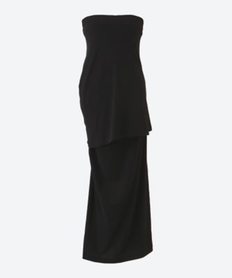 ＜YLEVE (Women)＞８０／２　ＨＩＧＨ－ＴＷＩＳＴＥＤ　ＧＡＵＺＥ　ＢＡＲＥ　ＪＥＲＳＥＹ　ＯＰ　ＳＫ　１６８５２５５００６
