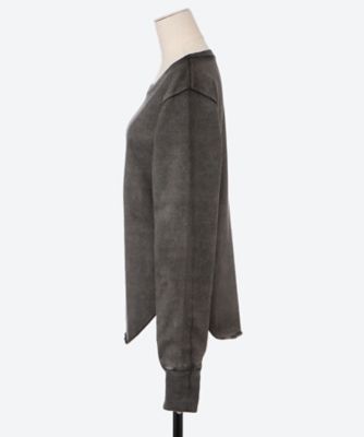 25ss YLÈVEOPEN END COTTON PIGMENT イレーヴ YLÈVE / OPEN END COTTON PIGMENT DYE PULL OVER | YLÈVE（イレーヴ