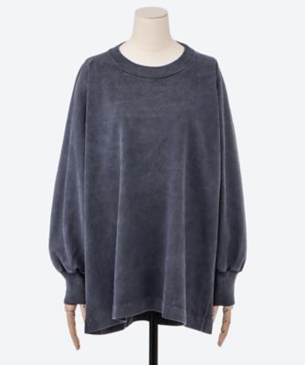 YLEVE (Women)/イレーヴ OPEN END COTTON PIGMENT DYE P/O 1685266025 ネイビー120 トップス【三越伊勢丹/公式】