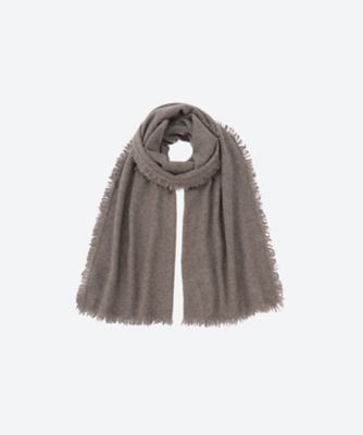 ＜YLEVE (Women)＞ＣＡＳＨＥＭＥＲＥ　ＫＮ　ＳＴＯＬＥ　１６８５２７５０７６