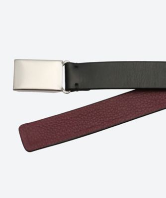 【新品】YLÈVE レザーベルト YLÈVE] LEATHER BUCKELED BELT BLACK | YES-姫路の美容院と服の