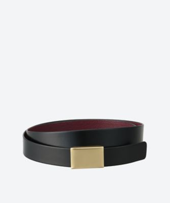 LEATHER BUCKLED BELT 1685277578