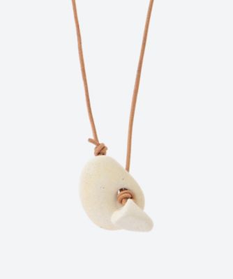 YLEVE (Women)/イレーヴ ephelis × YLEVE CANTHARUS NECKLACE 1685274105 020 GRANITE ネックレス【三越伊勢丹/公式】