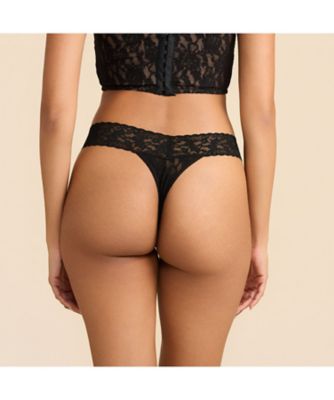 シグネチャーレース ローライズタンガ H4911P | hanky panky