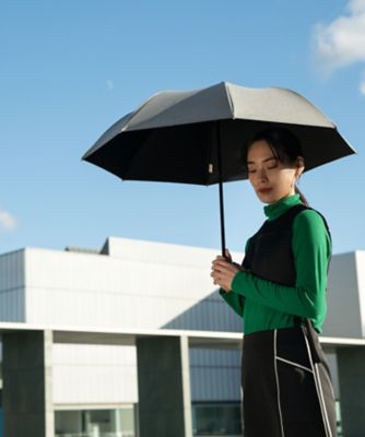 シャンブレー２段折りＥＡＳＹ／５０ｃｍ　ＵＣＰＺ０００２