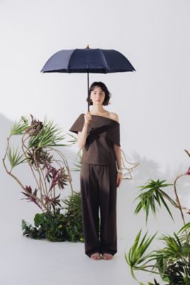 untule/アントゥーレ ２段ＥＡＳＹ　折りたたみ日傘　５５ｃｍ／ニュートラル　ＵＣＰＺ００２５