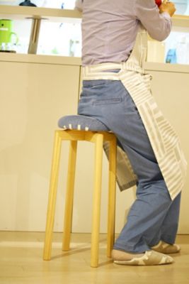 スツール　ヒツジ　ブルー