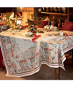 Tessitura Toscana Telerie/テシトゥーラ・トスカーナ・テレリーエ ★クリスマスリネンテーブルクロス　クリスマスショッピング